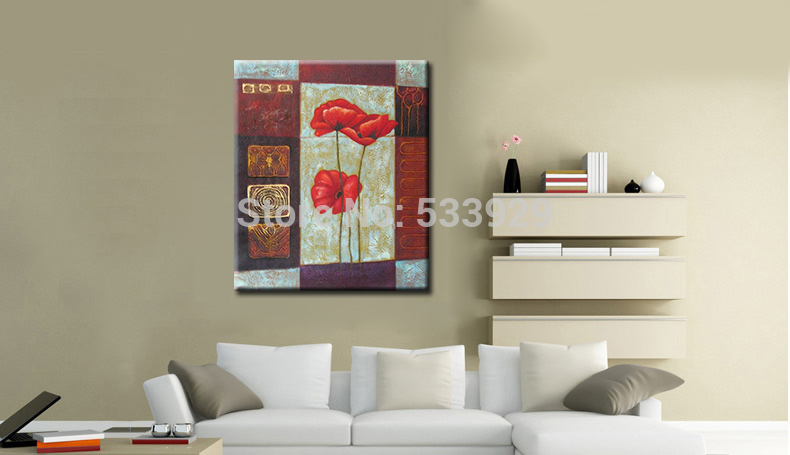 est abstract oil painting flower hand painted oil painting on canvas painting canvas wall art picture