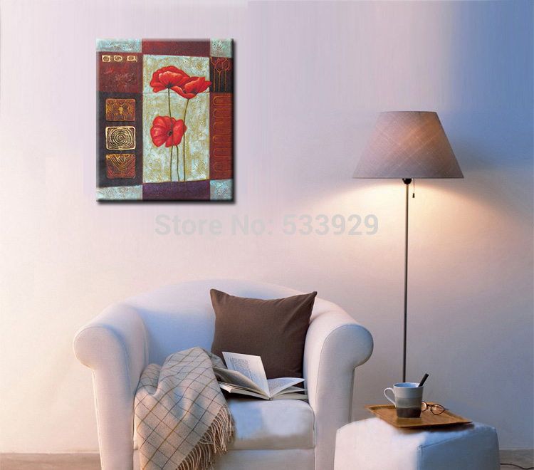 est abstract oil painting flower hand painted oil painting on canvas painting canvas wall art picture