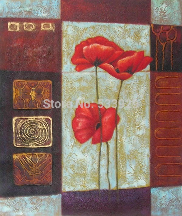 est abstract oil painting flower hand painted oil painting on canvas painting canvas wall art picture