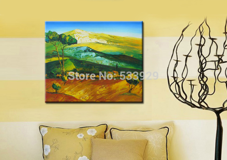 fast abstract oil painting landscape hand painted oil painting on canvas wall art picture