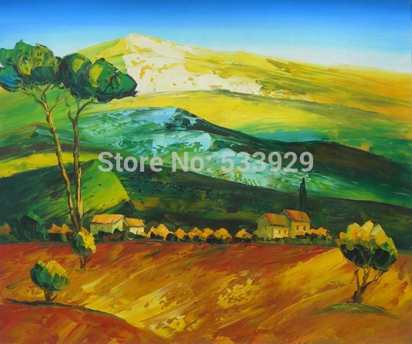 fast abstract oil painting landscape hand painted oil painting on canvas wall art picture