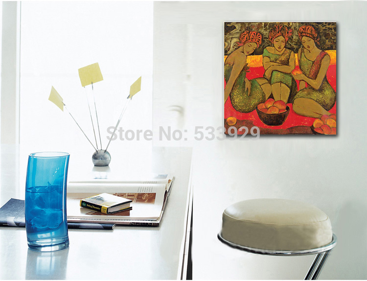 home decor abstract figure prepair eating hand painted oil painting on canvas for living room tds-cx226