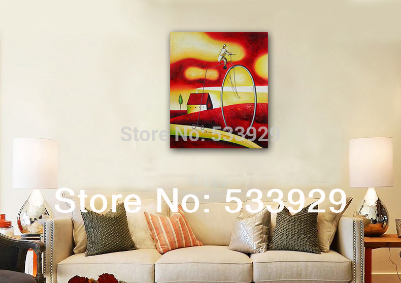 home decor hand painted abstract oil painting on canvas tds-cx068