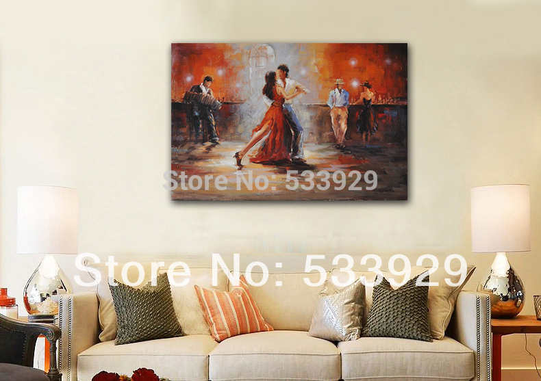 home decor hand painted abstract oil painting on canvas tds-cx103 24x48inch