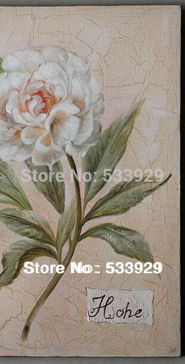 modern tds-cx034 hand painted abstract flower oil painting on canvas for home living room wall deocration