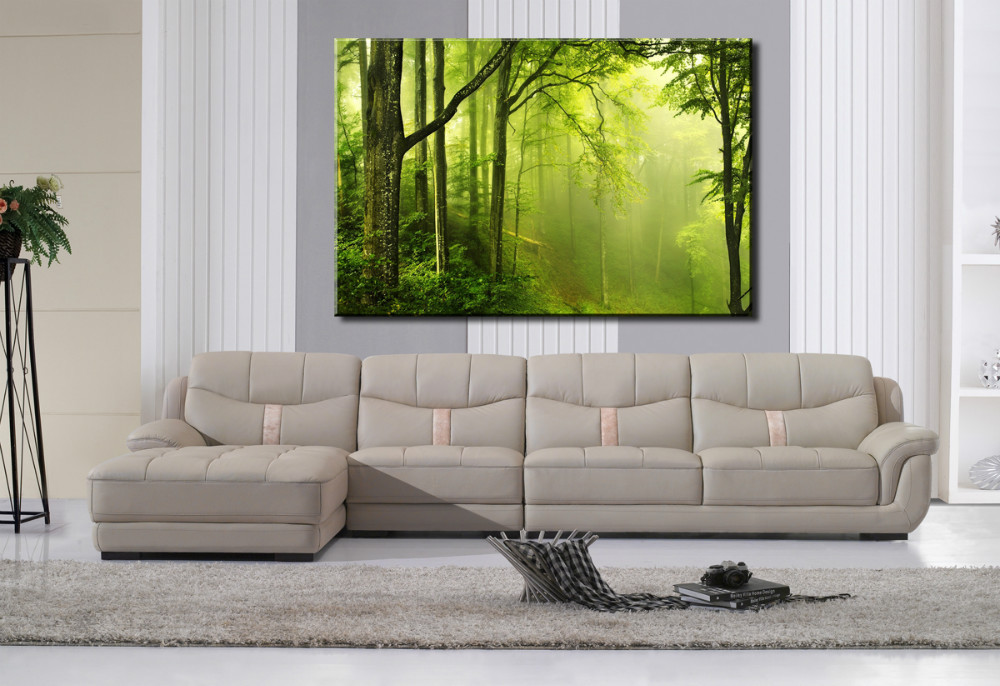 1 piece sell fog enveloped the woods modern home decorative art picture paint on canvas printing