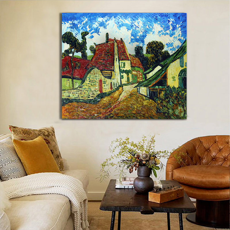 abstract van gogh hand painted oil painting on canvas tds-vg006