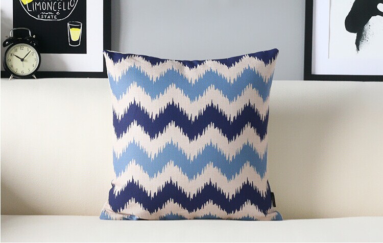 4pcs geometric rhomboid office pillow cushion, blue sofa cushion, pillow cover, decorative pillow, throw pillow,cushion cover