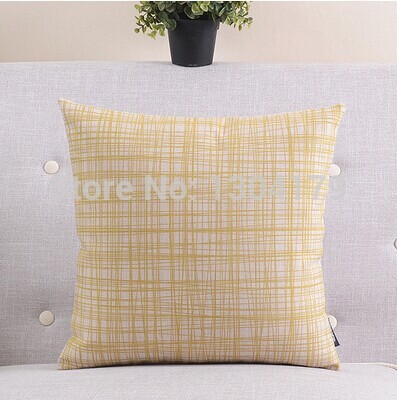 4pcs/lot colorful cushions geometric striped linen pillow cover cases cushion cover office home decorate sofa cushions 30x50cm