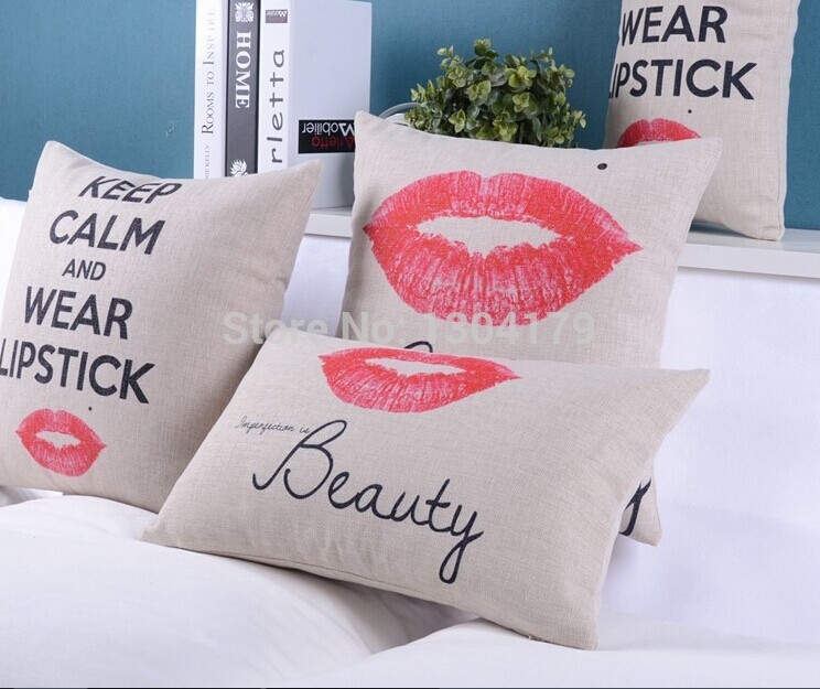 whole 4pcs/lot minimalist psychedelic geometric cotton cushion pillow cover office home decoration sofa cushions cover