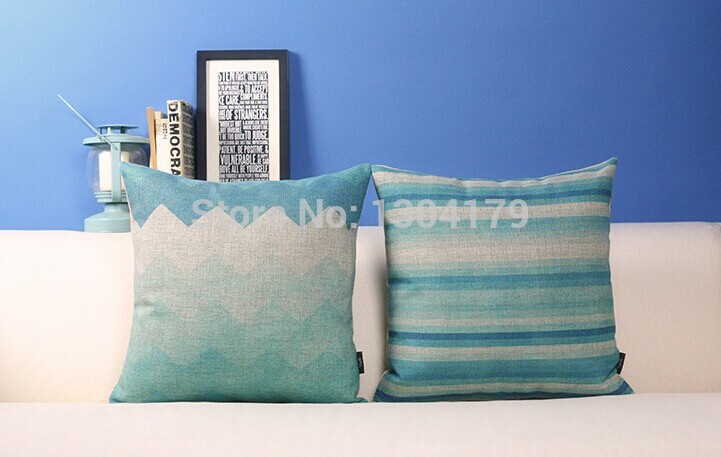 whole creative office pillow theme pillowcase 45 * 45cm cartoon decorative pillows and fresh linen sofa cushions cover